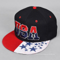 Moda para hombre con estilo de impresión Brim 3D Snapback Cap